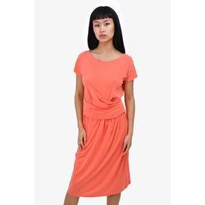 Weekend Max Mara Coral Jersey Dress Size L